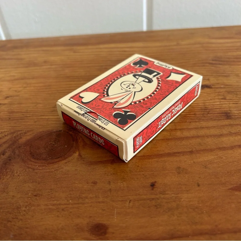 Magic Rabbit Trick‎ Deck of Cards by Schylling Simple Magic Tricks For Kids